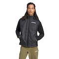 Colete com Capuz Masculino Adidas Isolamento Terrex Multi Climawarm PRETO