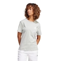 Camiseta Feminina Adidas Lounge Verbiage PRATA