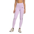 Calça Legging de Comprimento Total Feminino Adidas Optime Três Listras ROXO