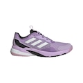 Tênis de quadra Crazyflight 6 Adidas Feminino Adultos ROXO/PRETO