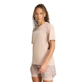 Camiseta Feminina Adidas Clássico Terrex MARROM