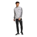 Agasalho Moletinho Masculino Adidas Sportswear Basic Três Listras CINZA