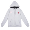 Blusão de Moletom Masculino New Era Chicago Bulls NBA Winter Sports Canguru CINZA