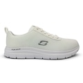 Tênis Masculino Skechers Flex Advantage Sr Bendon BEGE/BRANCO