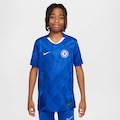 Camisa Chelsea I 25/26 Nike Torcedor Pro Infantil AZUL