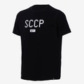 Camiseta do Corinthians Nike Wordmark Infantil PRETO