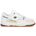 Tênis Unissex DC Shoes Couro Construct IMP BRANCO