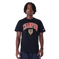 Camiseta Masculina Champion Over Seal PRETO