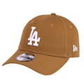 Boné Masculino New Era 940 Snap Los Angeles Dodgers MLB Basic Kaki MARROM CLARO