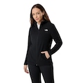 Jaqueta Com Capuz The North Face Fleece Glacier Full Hoodie Zíper Feminina PRETO