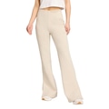 Calça flare Feminina Adidas ALL SZN Soft Lux BEGE