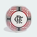 Mini Bola Adidas Clube Casa CR Flamengo BRANCO/VERMELHO