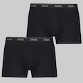 Cueca Boxer Mash Cotton - 2 Unidades - Adulto PRETO