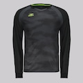 Camisa Penalty Goleiro Delta X Manga Longa Masculina PRETO