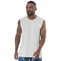 Regata Machão Elite Básica Plus Size Masculina BRANCO