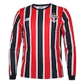 Camisa do São Paulo Manga Longa 2024/25 New Balance Masculina VERMELHO
