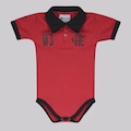Body Polo Flamengo Rubro Negro Infantil VERMELHO