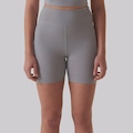 Bermuda Fila Life Ribbed Feminina CINZA