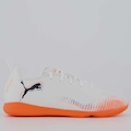 Chuteira Futsal Infantil Puma Future 8 Play IT BRANCO