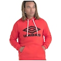 Blusão Unissex Umbro D. Essential VERMELHO/PRETO/CINZA