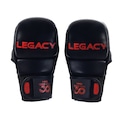 Luva de MMA MKS Shooter Legacy PRETO/VERMELHO