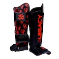Caneleira MKS Muay Thai Legacy PRETO/VERMELHO