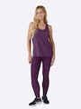 Camiseta Regata Nadador Feminina Enfim Active Malha Dry ROXO ESCURO