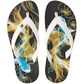 Chinelo Kenner Summer Carpa II Masculino PRETO/OURO