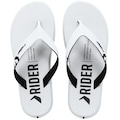 Chinelo Rider R1 Prime Masculino BRANCO/PRETO