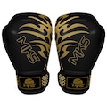 Luva de Boxe Muay Thai Mks Mythology PRETO/OURO