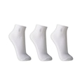 Meia Cano Curto Lupo com 3 Pares Unissex BRANCO