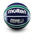 Bola de Basquete Molten de Borracha Premium BGRX T6 AZUL/VERDE