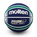 Bola de Basquete Molten de Borracha Premium BGRX T7 AZUL/VERDE