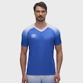 Camiseta Masculina Umbro Baller AZUL/BRANCO