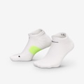 Meia Cano Curto Nike Running Unissex BRANCO