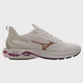 Tênis Feminino Mizuno Wave Mirai 7 BEGE