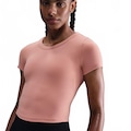 Camiseta Nike Dri-FIT One Cropped Feminina ROSA