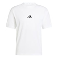 Camiseta adidas M/C Small Logo Masculina BRANCO/PRETO
