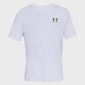 Camiseta Masculina Under Armour Sportstyle Left Chest BRANCO