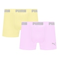 Kit 2 Cuecas Puma Boxer Sem Costura Masculina AMARELO