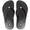 Chinelo Kenner Kivah Botafogo Masculino PRETO/BRANCO