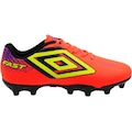 Chuteira de Campo Infantil Umbro Fast II Conforto LARANJA