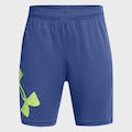 Short Infantil Under Armour Tech Big Logo AZUL
