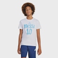 Camiseta Infantil Adidas Messi Graf BRANCO
