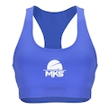 Top Feminino MKS Training Média Sustentação AZUL