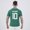 Camisa FutFanatics do Palmeiras Alviverde 10 Paulinho Masculina BRANCO
