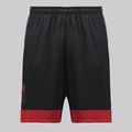 Bermuda FutFanatics do Flamengo Fluir Masculina PRETO