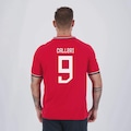 Camisa FutFanatics do São Paulo Calleri 9 Listras Masculina VERMELHO