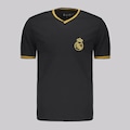 Camisa FutFanatics Real Madrid Classic Masculina PRETO