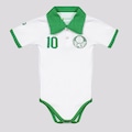 Body Polo do Palmeiras FutFanatics Infantil BRANCO